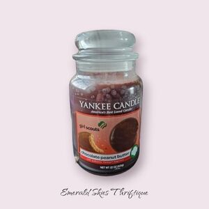 Yankee candle girl scout cookie‎ candle, 🆕